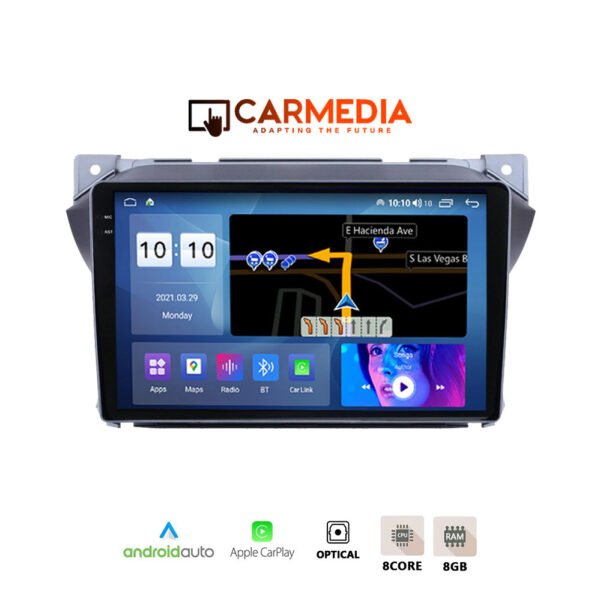 CARMEDIA CMDU4095-4 PRO PLUS TABLET 9.5'' OEM SUZUKI ALTO | NISSAN PIXO 2009+