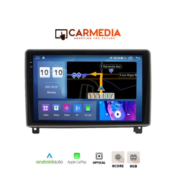 CARMEDIA CMDU12095-13 PRO PLUS TABLET 9.5'' OEM PEUGEOT 407 2004-2011