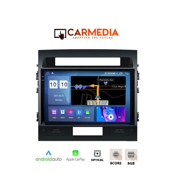 CARMEDIA CM8095-12 PRO PLUS TABLET 9.5'' OEM TOYOTA LANDCRUISER J150 2008-2015