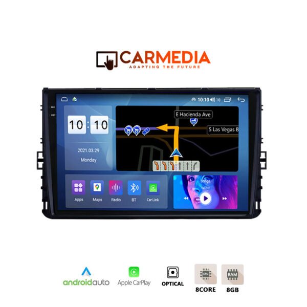 CARMEDIA CMDU8095-13 PRO PLUS TABLET 9.5'' OEM VW POLO-TROC-TCROSS 2017+