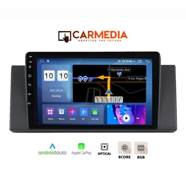 CARMEDIA CMDU12095-13 PRO PLUS TABLET 9.5'' OEM BMW SERIES 5 (E39) 1997-2005 | X5 (E53) 1999-2006