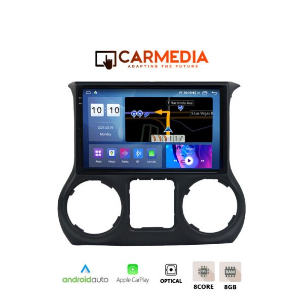 CARMEDIA CMDU41036-4 PRO PLUS TABLET 10.36" OEM JEEP WRANGLER 2011-2017