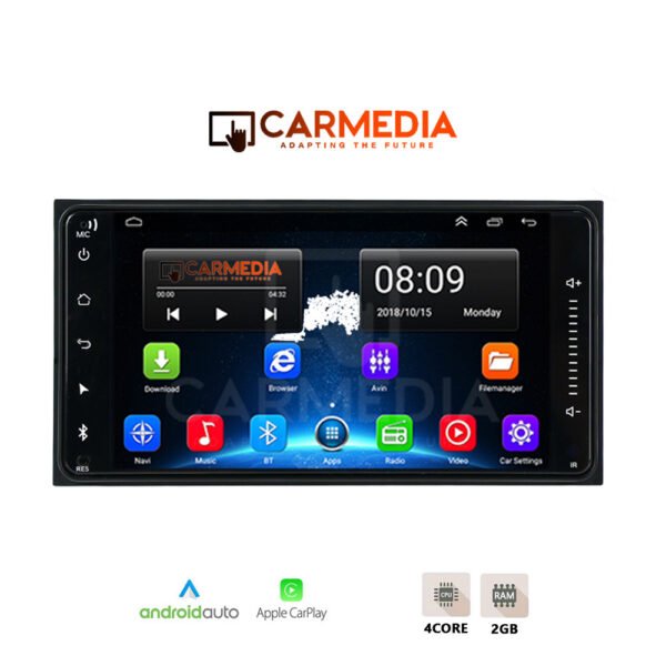 CARMEDIA CMT207-12 OEM 7'' TOYOTA ALL