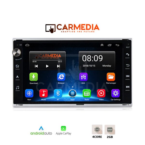 CARMEDIA CMT207-12 OEM 7'' VW TRANSPORTER T5 2003-2010 | PASSAT 2000-2005
