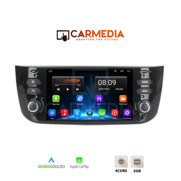 CARMEDIA CMT207B-12 OEM 6.8'' FIAT LINEA 2007-2017 | EVO GRANDE PUNTO 2012+