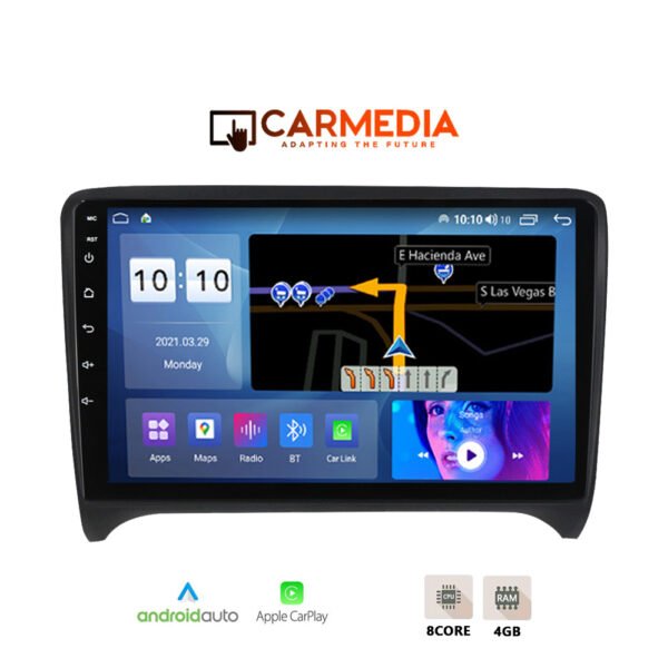 CARMEDIA CMDU409-3 TABLET 9'' OEM AUDI TT 2007-2015