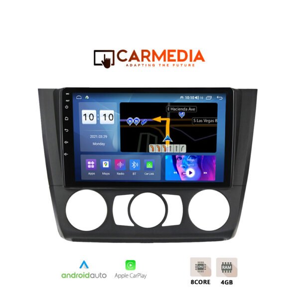 CARMEDIA CMDU409-3 TABLET 9'' OEM BMW SERIES 1 (E81-82-87-88) 2004-2013 A/C