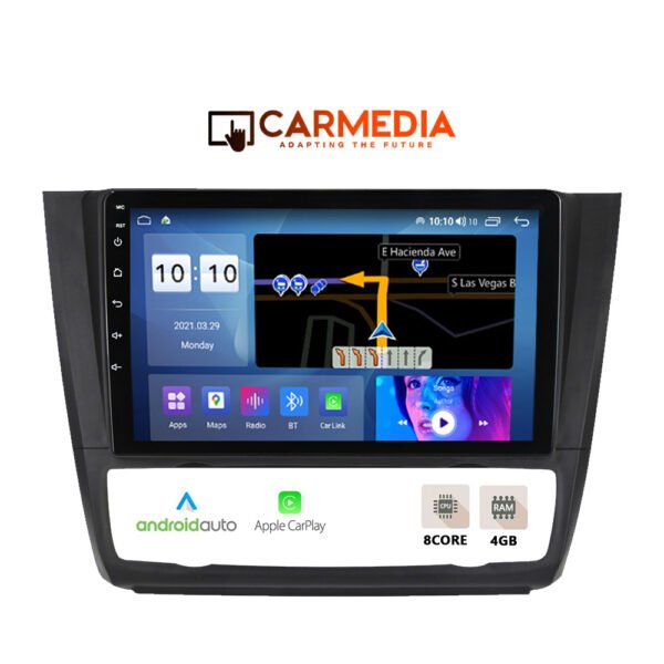 CARMEDIA CMDU409-3 TABLET 9'' OEM BMW SERIES 1 (E81-82-87-88) 2004-2013 KLIMA