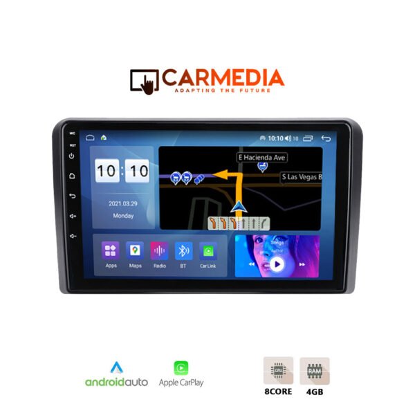 CARMEDIA CM409-13 TABLET 9'' OEM DODGE RAM 2018+