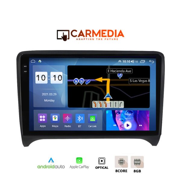 CARMEDIA CM8095-12 PRO PLUS TABLET 9.5'' OEM AUDI TT 2007-2015