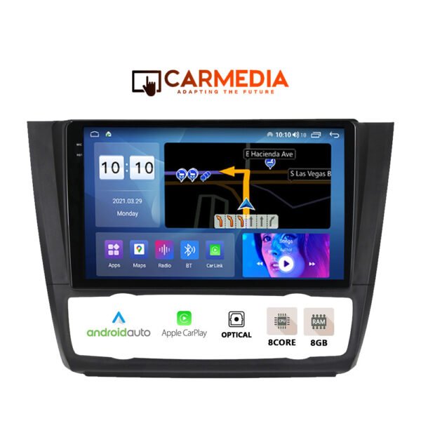 CARMEDIA CMDU4095-4 PRO PLUS TABLET 9.5'' OEM BMW SERIES 1 (E81-82-87-88) 2004-2013 KLIMA
