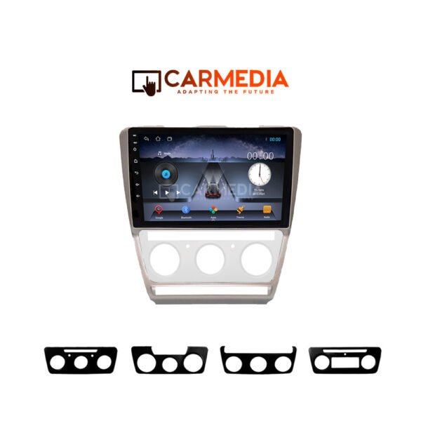 CARMEDIA CM210C-13 TABLET 10'' OEM SKODA OCTAVIA 5 2005-2012 A/C-CLIMA GREY