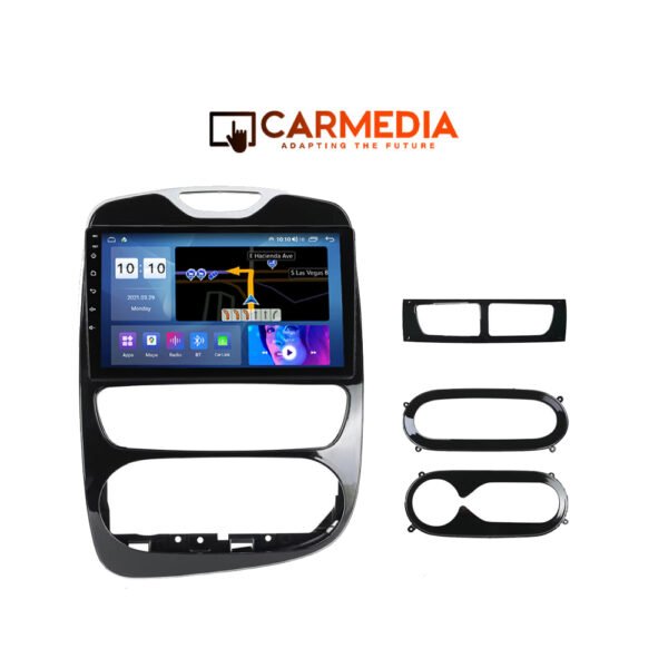 CARMEDIA CM410-12 PRO TABLET 10'' OEM RENAULT CLIO 2012-2019 A/C-CLIMA