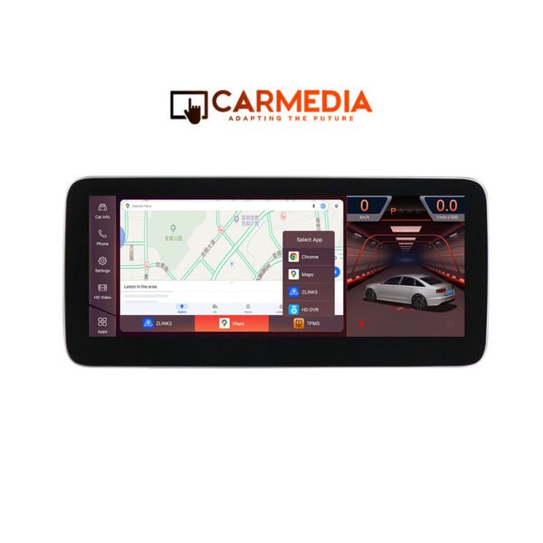 CARMEDIA CMFZ81250 PRO PLUS 12.5'' OEM MERCEDES A (W176) - CLA (C117) - GLA (X156) NTG5.0 2015+ 3D