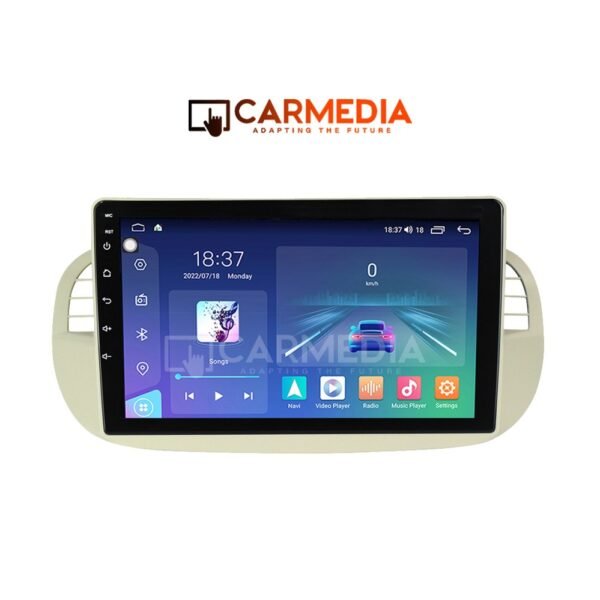 CARMEDIA CM2089-13 TABLET 9'' OEM FIAT 500 2007-2015 BEIGE