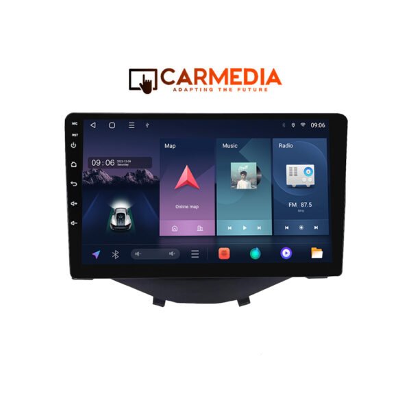 CARMEDIA CM409-13 TABLET 9'' OEM CITROEN C1 | PEUGEOT 108 | TOYOTA AYGO 2014+