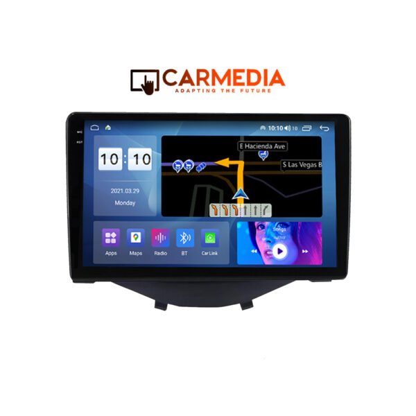 CARMEDIA CM8095-12 PRO PLUS TABLET 9.5'' OEM CITROEN C1 | PEUGEOT 108 | TOYOTA AYGO 2014+