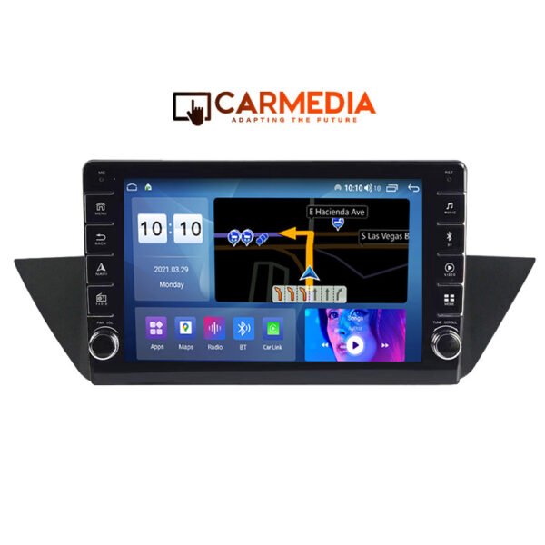 CARMEDIA CM20810B-13 KNOB TABLET 10'' OEM BMW X1 (E84) 2009-2015