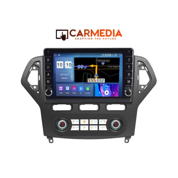 CARMEDIA CM20810B-13 KNOB TABLET 10'' OEM FORD MONDEO 2007-2011 CLIMA