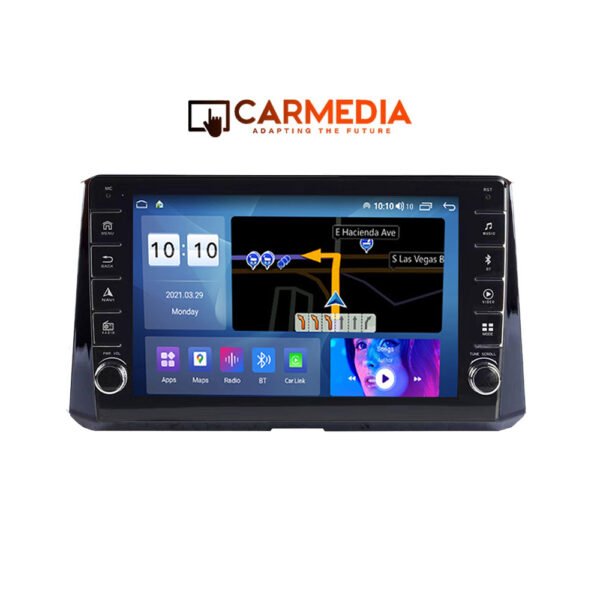 CARMEDIA CM20810B-13 KNOB TABLET 10'' OEM TOYOTA COROLLA 2019+