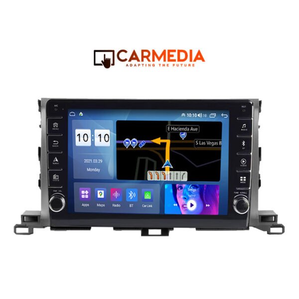 CARMEDIA CM20810B-13 KNOB TABLET 10'' OEM TOYOTA HIGHLANDER 2014-2019
