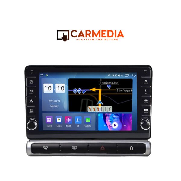 CARMEDIA CM2089B-13 KNOB TABLET 9'' OEM CITROEN C3 - DS3 2016-2025 HIGH