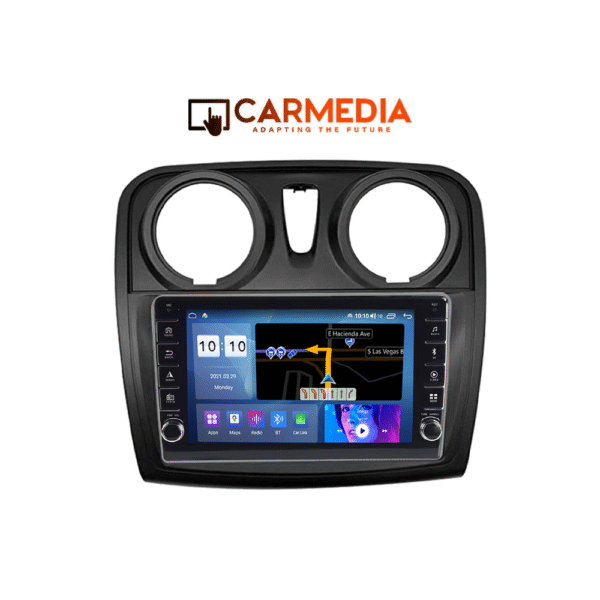 CARMEDIA CM2089B-13 KNOB TABLET 9'' OEM DACIA LOGAN-SANDERO 2012-2019