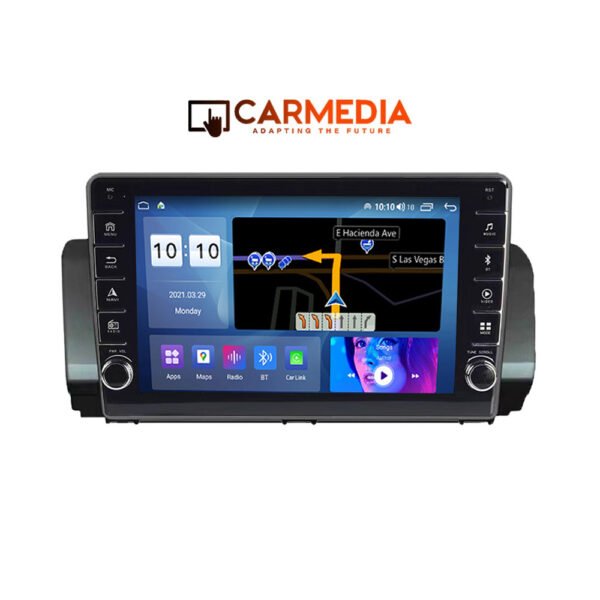 CARMEDIA CM2089B-13 KNOB TABLET 9'' OEM DACIA LOGAN-SANDERO-JOGGER 2020+