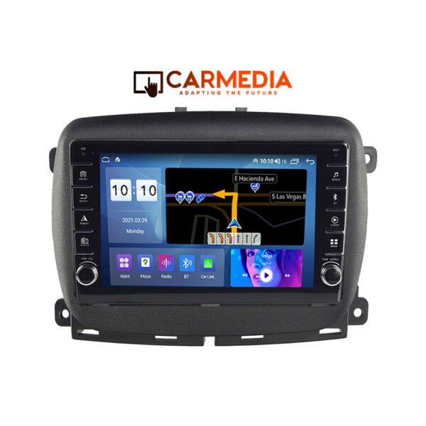 CARMEDIA CM2089B-13 KNOB TABLET 9'' OEM FIAT 500 2016+