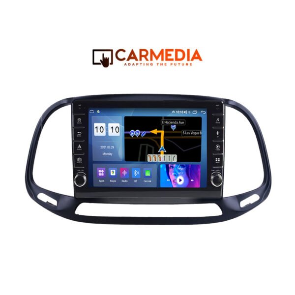 CARMEDIA CM2089B-13 KNOB TABLET 9'' OEM FIAT DOBLO 2015+| OPEL COMBO 2015-2018