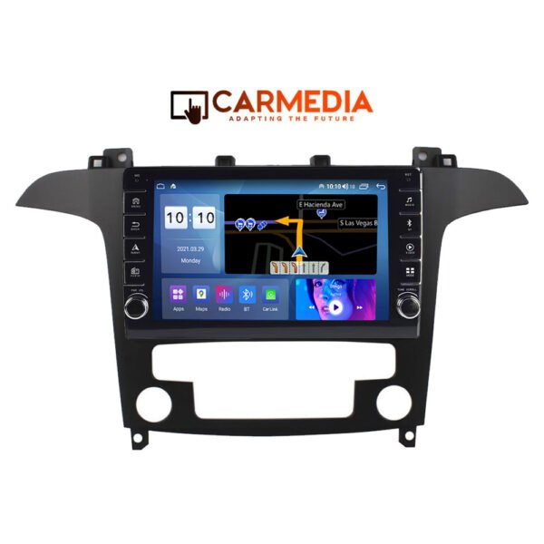 CARMEDIA CM2089B-13 KNOB TABLET 9'' OEM FORD SMAX 2006-2014 CLIMA