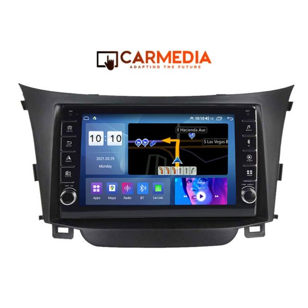 CARMEDIA CM2089B-13 KNOB TABLET 9'' OEM HYUNDAI i30 2012-2017