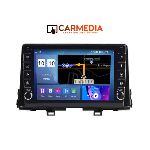 CARMEDIA CM2089B-13 KNOB TABLET 9'' OEM KIA PICANTO 2017-2021