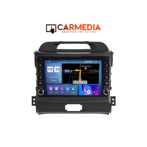 CARMEDIA CM2089B-13 KNOB TABLET 9'' OEM KIA SPORTAGE 2010-2015