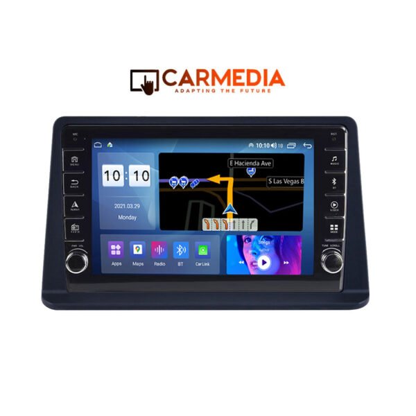 CARMEDIA CM2089B-13 KNOB TABLET 9'' OEM MITSUBISHI PAJERO 1999-2006