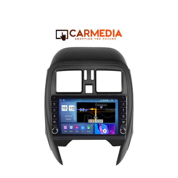 CARMEDIA CM2089B-13 KNOB TABLET 9'' OEM NISSAN MICRA 2010-2016 V2