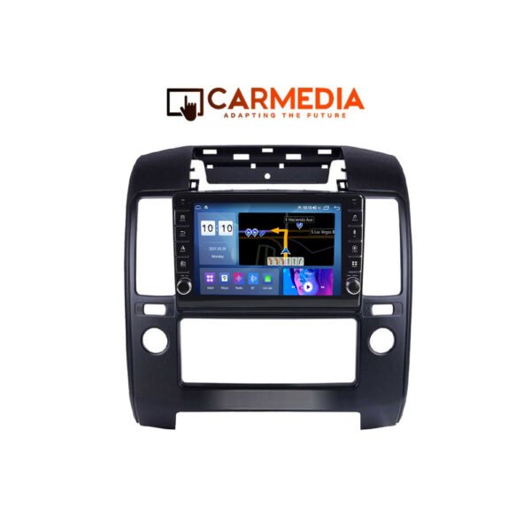 CARMEDIA CM2089B-13 KNOB TABLET 9'' OEM NISSAN NAVARA 2004-2016 A/C