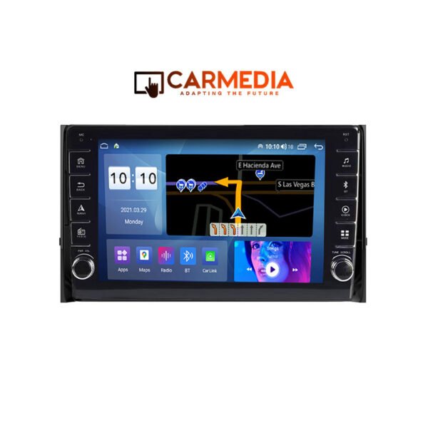 CARMEDIA CM2089B-13 KNOB TABLET 9'' OEM SKODA KAROQ 2017+ | KODIAQ 2016+