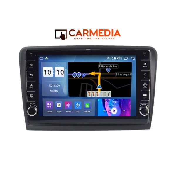 CARMEDIA CM2089B-13 KNOB TABLET 9'' OEM SKODA RAPID 2012+
