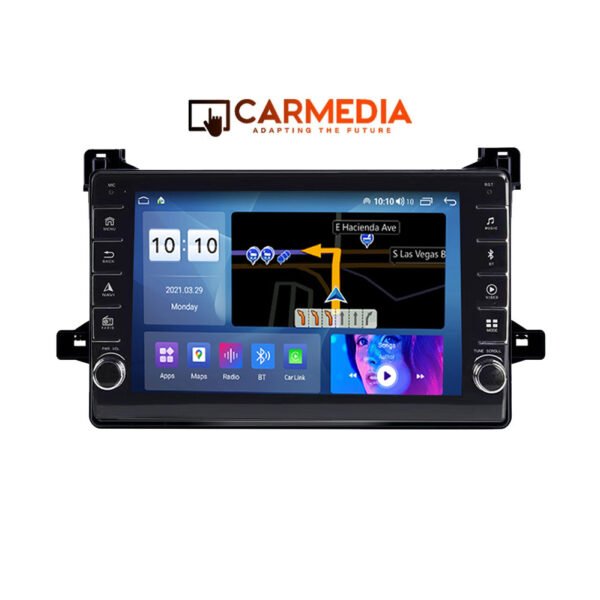 CARMEDIA CM2089B-13 KNOB TABLET 9'' OEM TOYOTA PRIUS 2016-2020