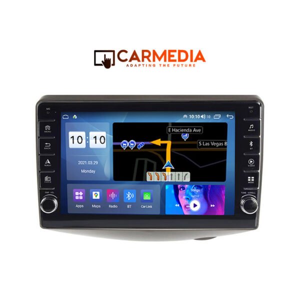 CARMEDIA CM2089B-13 KNOB TABLET 9'' OEM TOYOTA YARIS 1999-2006