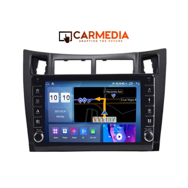CARMEDIA CM2089B-13 KNOB TABLET 9'' OEM TOYOTA YARIS 2006-2011