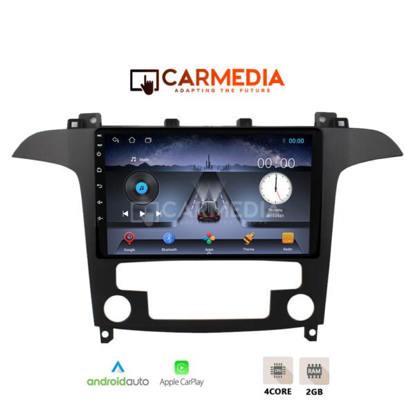 CARMEDIA CM209C-13 TABLET 9'' OEM FORD SMAX 2006-2014 CLIMA