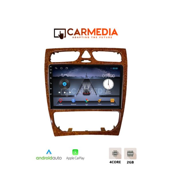 CARMEDIA CM209C-13 TABLET 9'' OEM MERCEDES C (W203) 1999-2004 BROWN
