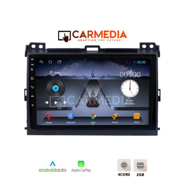 CARMEDIA CM209P-13 PERFORMANCE TABLET 9'' OEM TOYOTA LANDCRUISER 2002-2008