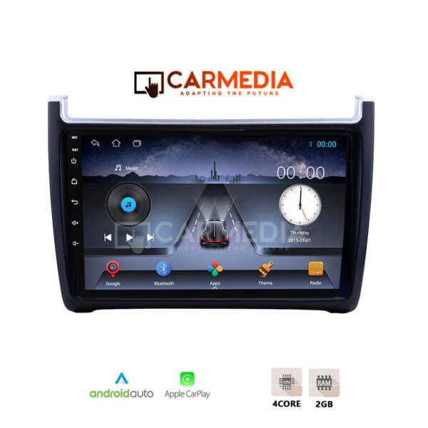 CARMEDIA CM209P-13 PERFORMANCE TABLET 9'' OEM VW POLO 2014-2017