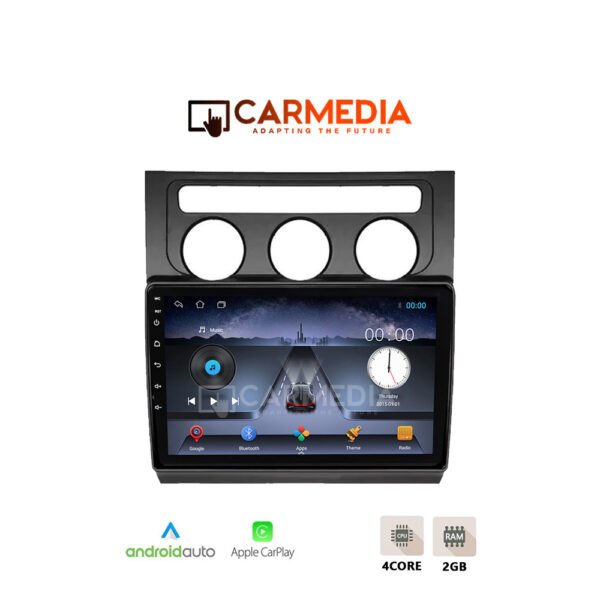 CARMEDIA CM210C-13 TABLET 10'' OEM VW TOURAN 2003-2016 BLACK
