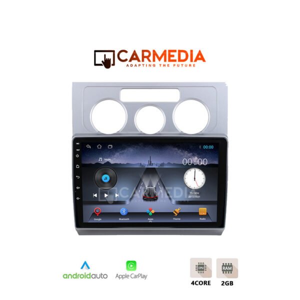 CARMEDIA CM210-13 TABLET 10'' OEM VW TOURAN 2003-2016 SILVER