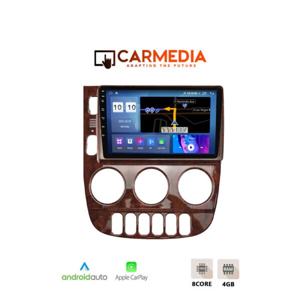 CARMEDIA CMDU409-3 TABLET 9'' OEM MERCEDES ML (W163) 1998-2005 BROWN