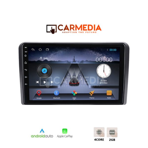 CARMEDIA CM209C-13 TABLET 9'' OEM OPEL ALL 2004-2014 BLACK